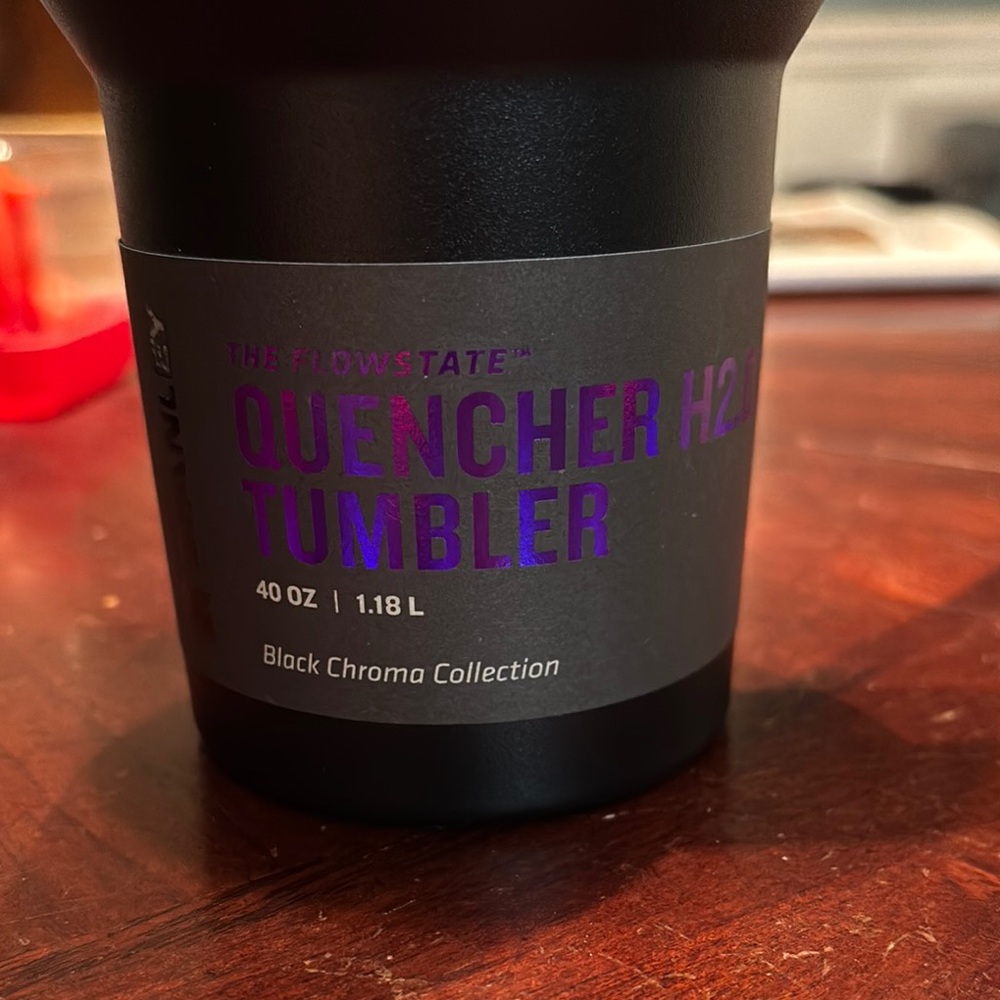 Stanley 40oz Black Chroma Quencher with Handle Custom Engraved “I Have Spoken” - Picture 5 of 7